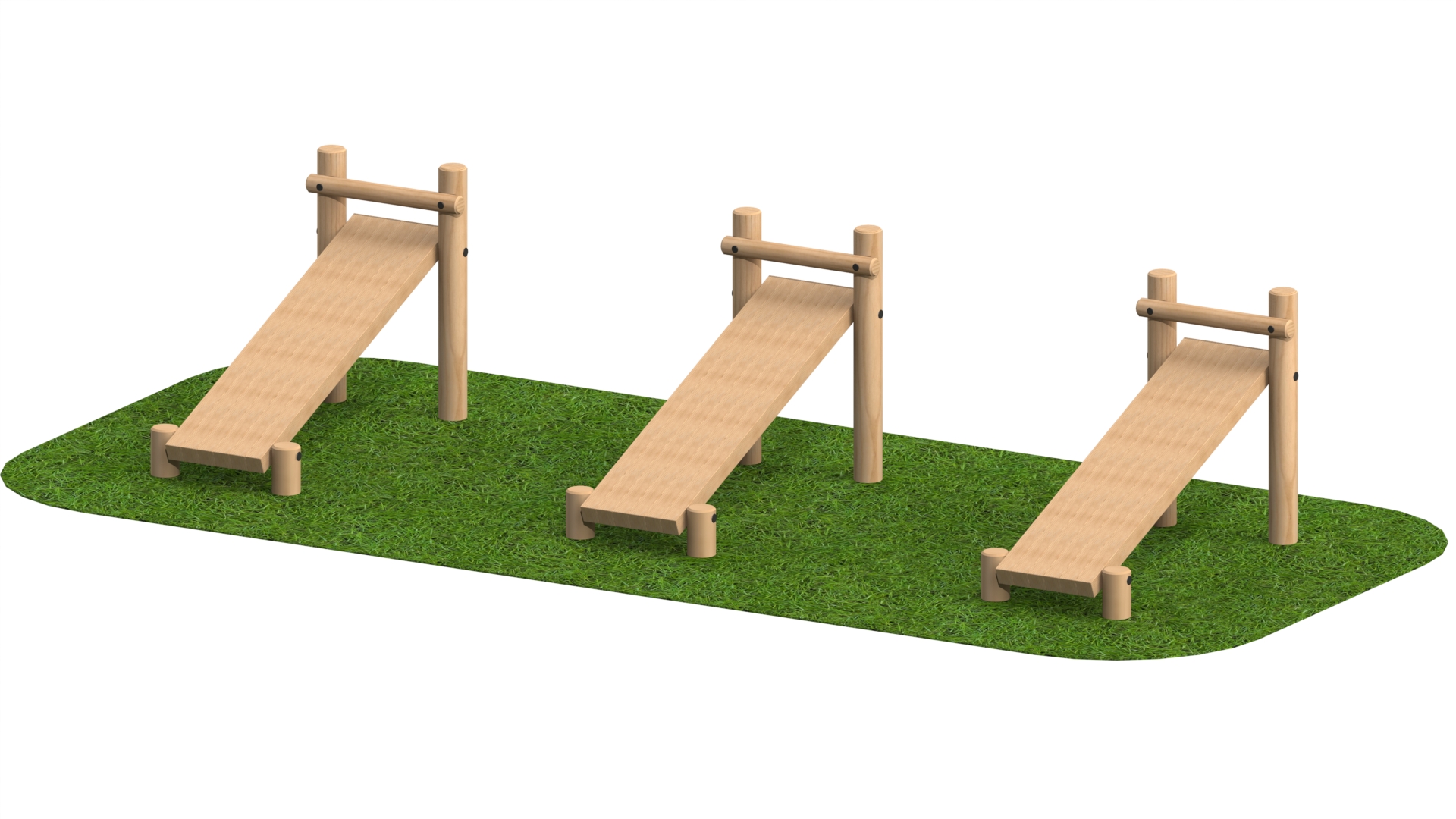 Inclined Sit Ups (set of 3)